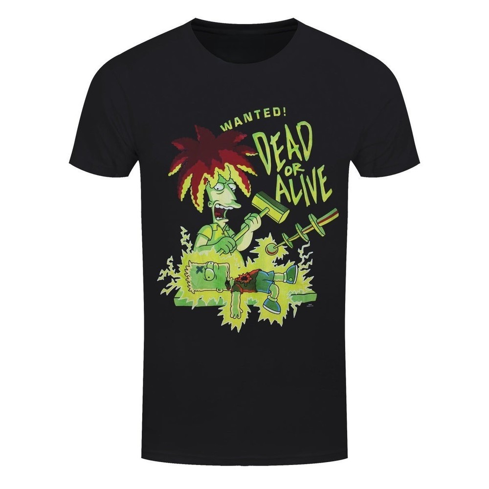 The Simpsons Sideshow Bob Dead Or Alive Retro T-shirt